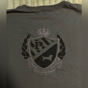 PINK Victoria's Secret Dark Brown Short Sleeve Tee